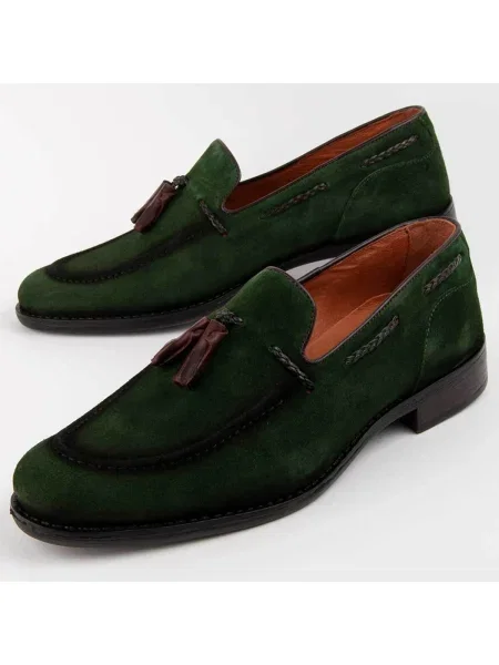 Pantofi Purapiel verde