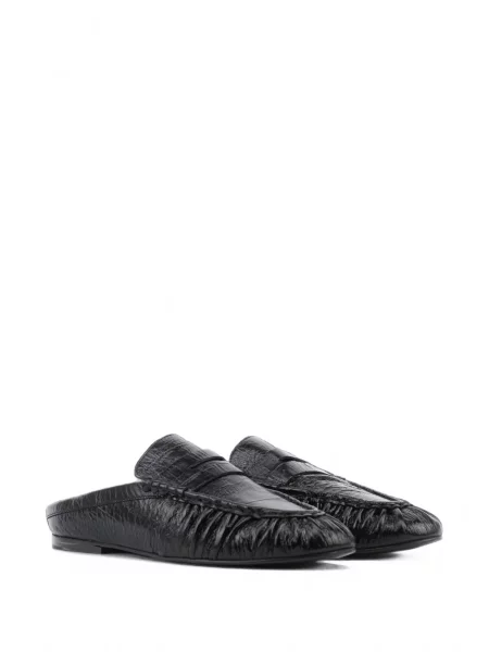 Кожени лоуфъри Toral Shoes черно