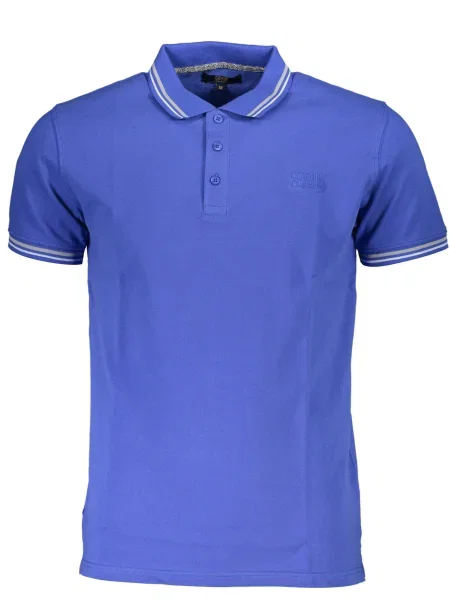 Polo Cavalli Class cu mâneci scurte albastru