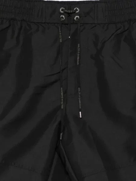 Slip de baie Dolce & Gabbana cu autograf negru