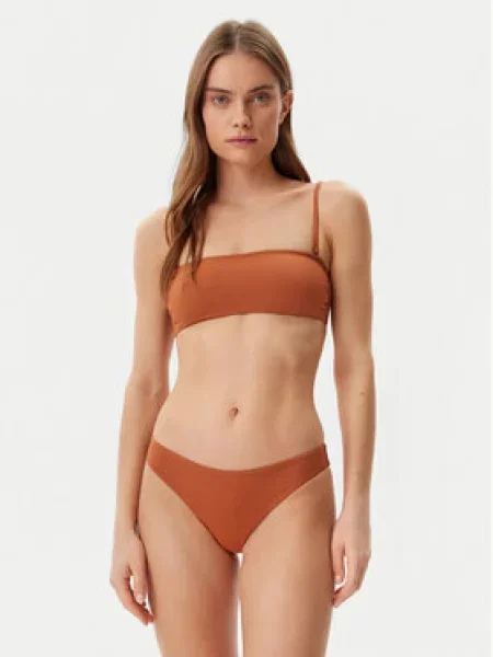 Plavky Calvin Klein Swimwear hnědé