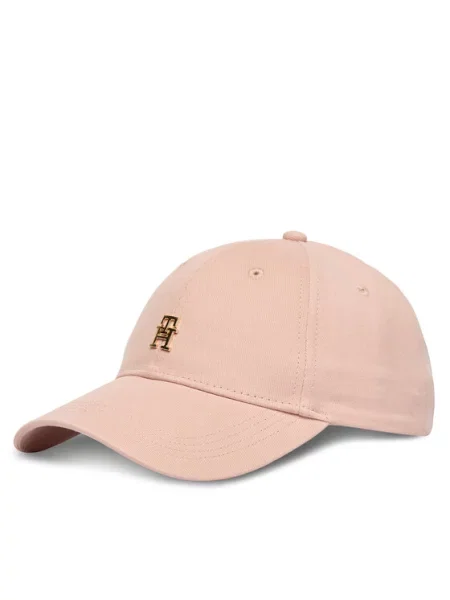 TOMMY HILFIGER Kšiltovka pastelově růžová