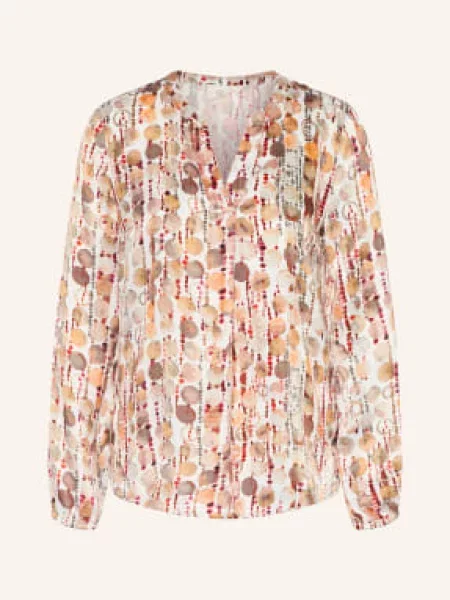 Cartoon Satynowa Bluzka braun biała