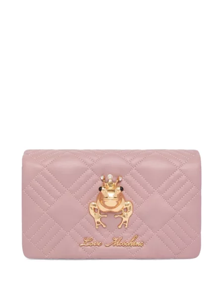 Geantă Love Moschino matlasată roz