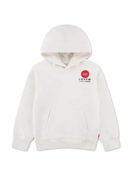 Levi's dukserica sa kapuljačom za djecu s pamukom SKATE LEGEND HOODIE bež