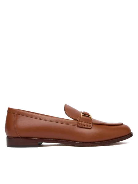 LAUREN RALPH LAUREN Loafersy brązowy