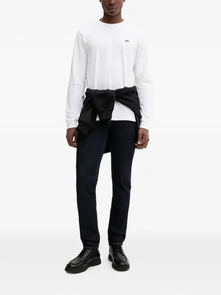 Blugi Levi's® de catifea cord cu șireturi cu platformă negru