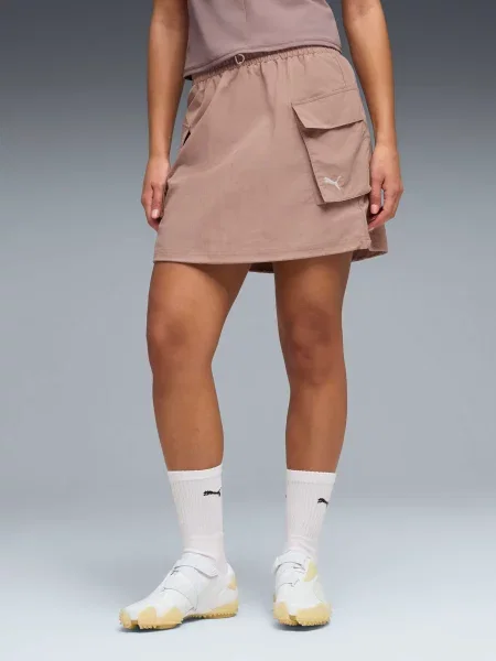 Юбка мини Puma бежевая