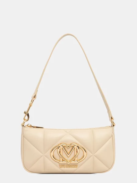 Geantă LOVE MOSCHINO bej