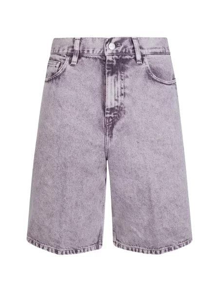Pantaloni scurți din denim Carhartt Wip violet