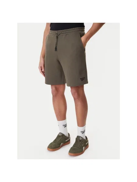 Reebok Sportiniai šortai Armstrong Regular Fit žalia