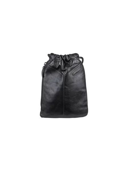 Torebka Jimmy Choo skórzana czarna