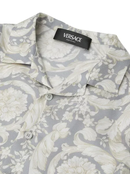 Koszula dziecięca Versace szara