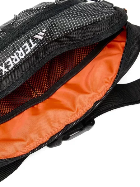 Geantă talie Adidas cu broderie negru