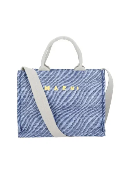 Mała torebka Marni niebieska