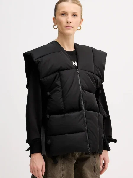 Елек Kenzo Sleeveless Puffer Jacket черно