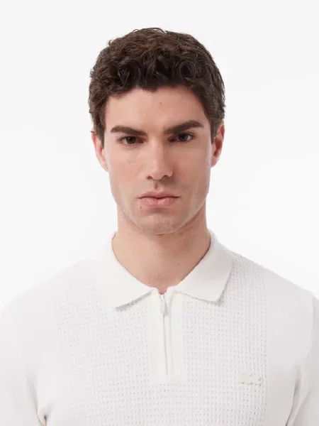 Поло Lacoste біле
