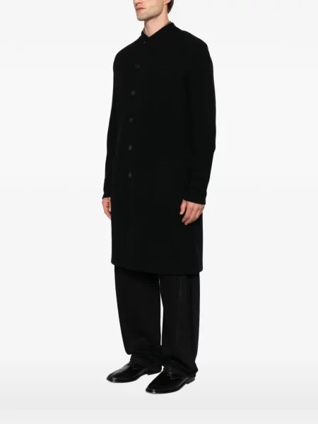 Palton Label Under Construction negru
