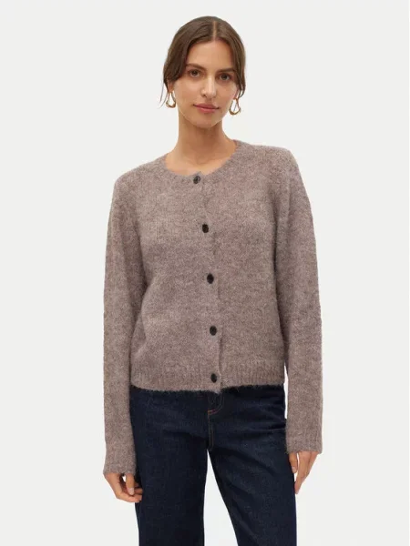 Vero Moda Ζακέτα Novah καφέ