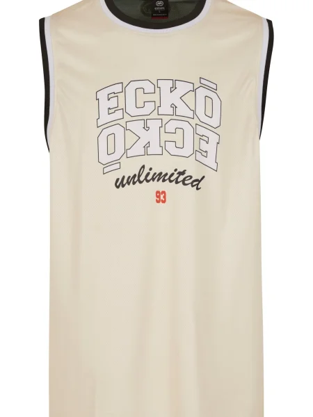 Ecko Unlimited Póló Pivot bézs / sötétzöld / fekete fehér