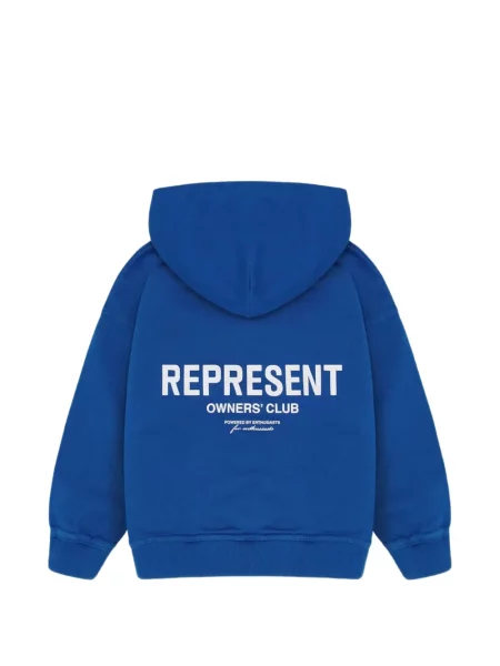 Bluza z kapturem dziecięca Represent niebieska