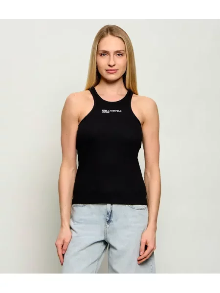 Karl Lagerfeld Jeans Top negru