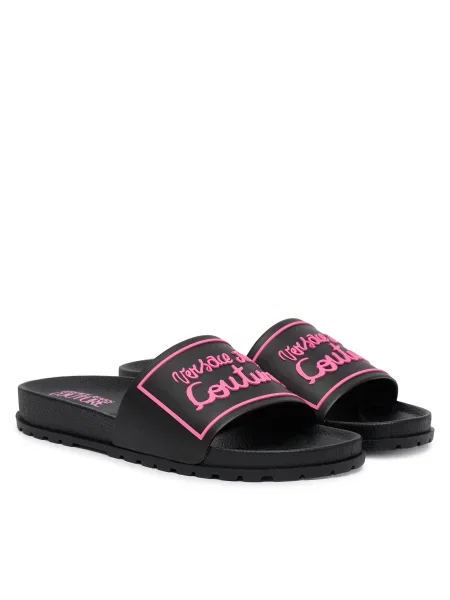 Papuci Versace Jeans Couture negru
