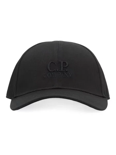 Czapka z daszkiem C.p. Company z logo czarna