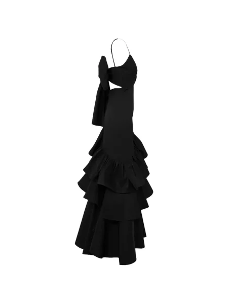 Rochie maxi Johanna Ortiz cu volane negru