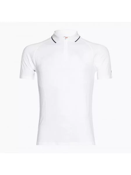 Koszulka Wilson Team Seamless Polo bright white białe
