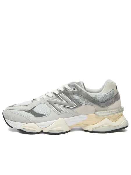 Sneakersy New Balance skórzane szare