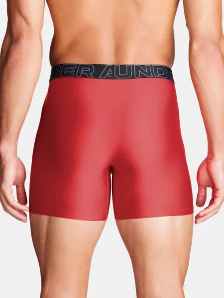 Under Armour UA Performance Tech Боксерки 3 броя Cherven червено