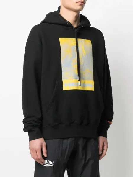 Hanorac cu glugă Heron Preston negru