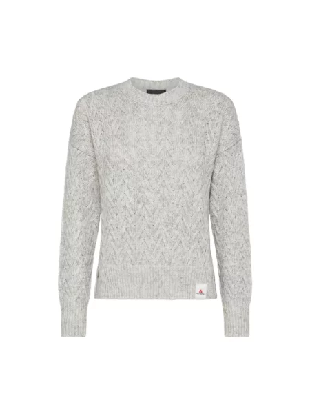 Sweter Peuterey z alpaki szary