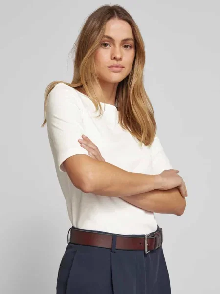 T-shirt z rękawem Christian Berg Woman biała