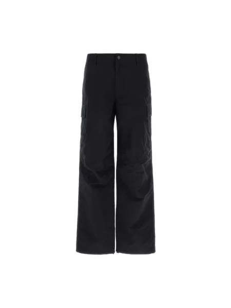 Spodnie Burberry niebieskie