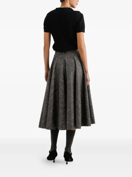 Tricou Dolce & Gabbana din cașmir negru