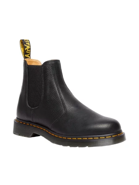 Botki Dr. Martens z logo czarne