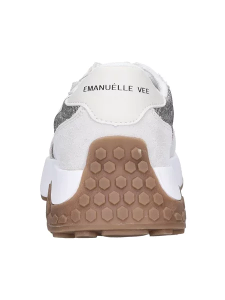 Sneakersy Emanuélle Vee zamszowe szare