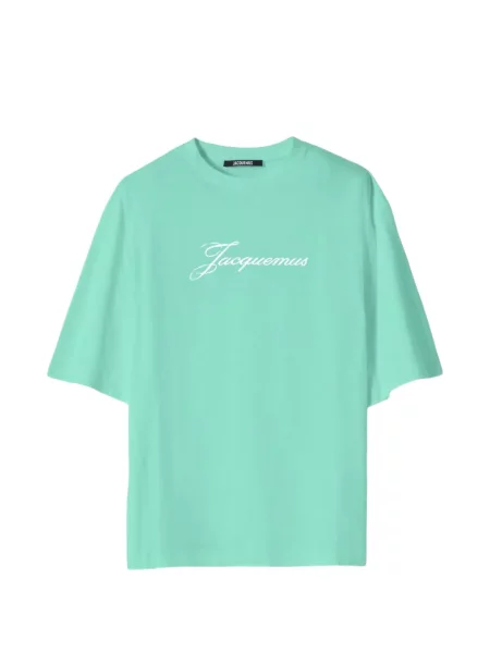 Tricou Jacquemus cu imagine verde