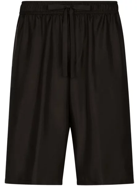 Bermude Dolce & Gabbana de mătase negru