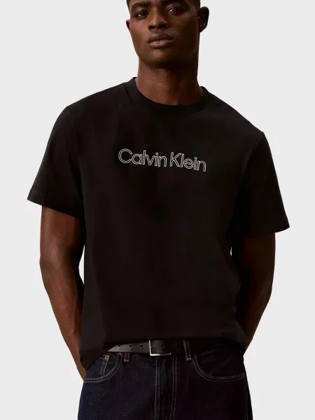 Футболка Calvin Klein Jeans чорна