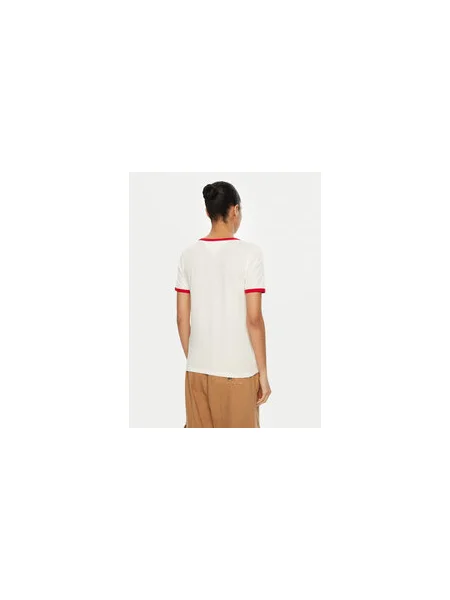 Tommy Jeans Póló Relaxed Fit fehér
