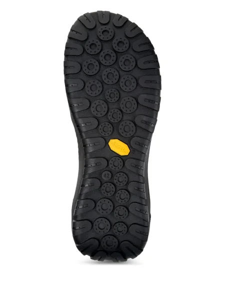 Sneakerși Camper cu șireturi tricotate negru