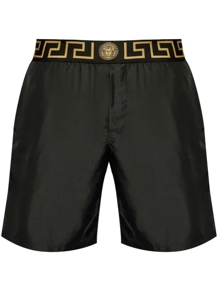 Slip de baie Versace negru