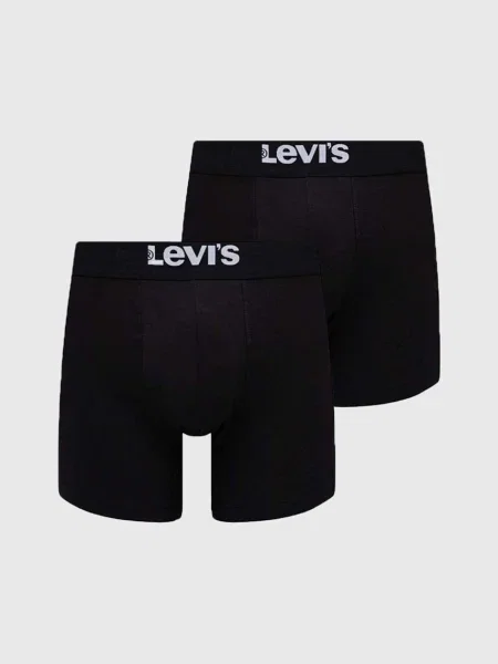 Levi's boxeralsó 2 db férfi fekete