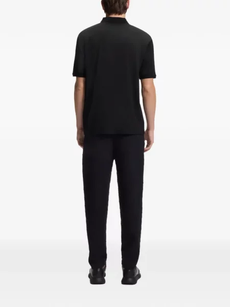 Polo Boss με αυτόγραφο μαύρο