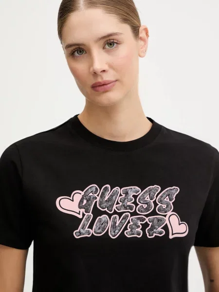 Футболка Guess FOSCA чорний