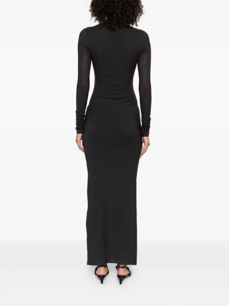 Rochie maxi Nanushka gri
