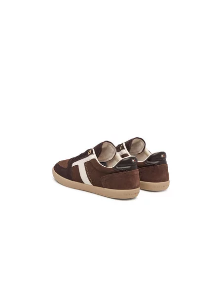 Tommy Hilfiger Superge Th Tribeca Sneaker Suede rjava